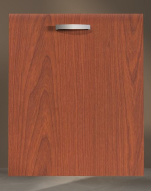 Anta per mobili in Legno nobilitato Compresa di Maniglia spessore 1.8 cm 72x30 in colore ciliegio