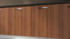 Anta per mobili 72x45 cm colore Noce in Legno nobilitato Compresa di Maniglia spessore 1.8 cm