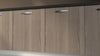 Anta per mobili in Legno nobilitato Compresa di Maniglia spessore 1.8 cm 90x40 in colore olmo