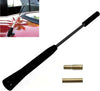 Antenna-Alluminio-Nero-Auto-Universale-Fm-Allungabile-Esterna-Stelo-Autoradio-Tuning