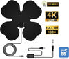 Antenna Amplificatore di segnale TV HD Adattatore Piatto 85-110m 75 Ohm 5V