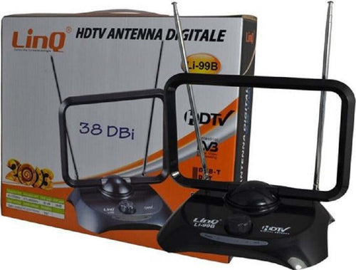 Antenna Digitale Tv Dvb-t Amplificata 38dbi Full Hd Vhf Uhf Portatile Auto Li-99b Elettronica/Home Cinema TV e video/Accessori/Antenne/Antenne TV Trade Shop italia - Napoli, Commerciovirtuoso.it