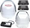 Antenna-Satellitare-Portatile-Automatica-Mobile-38-CM-DVB-S2-LNB-Twin-per-Camper-Camion-e-Automobile-XORO-MPA-38