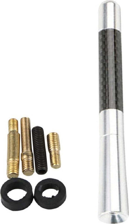 Antenna Sportiva Universale Per Auto 12 Cm Accessori Ricambio Autoradio Argento Auto e Moto/Parti per auto/Antenne Trade Shop italia - Napoli, Commerciovirtuoso.it