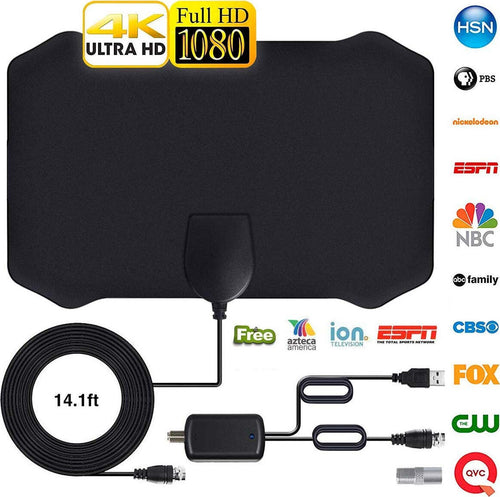 ANTENNA TV 50KM RANGE ANTENNA DVB-T 2 HDTV DTT USB INTERNA PER TV DIGITALE 1080P  Trade Shop italia - Napoli, Commerciovirtuoso.it