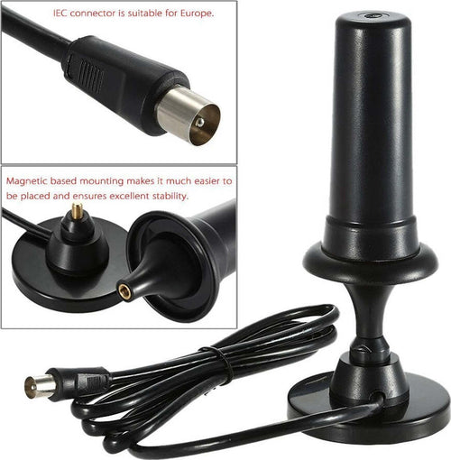 Antenna TV Digitale 36dBi ad Alto Guadagno Full HD 1080p VHF DVB Connettore IEC  Trade Shop italia - Napoli, Commerciovirtuoso.it