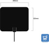 Antenna TV, SUNRASE 13FT Aggiornato USB Alimentato Amplificato Antenna1080P HDTV Digitale Con 13 Metri Indoor ad Antenna TV Via Cavo Per Canali Locali