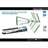 Antenna Tv Uhf Esterna Dvb-t Digitale Terrestre 30db Televisione Maxtech Lt-c006  Trade Shop italia - Napoli, Commerciovirtuoso.it