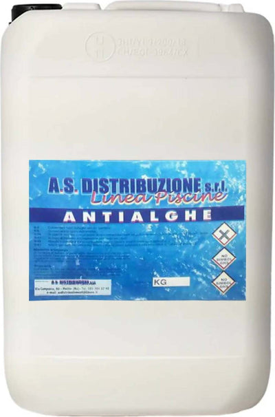 Antialghe Piscina Alghicida 25 Kg 6 Azioni Non Schiumogeno Diluente Schiarente senza Schiuma Giardino e giardinaggio/Piscine vasche idromassaggio e accessori/Prodotti chimici e tester Ph/Alghicidi Tech Service - Melito di Napoli, Commerciovirtuoso.it