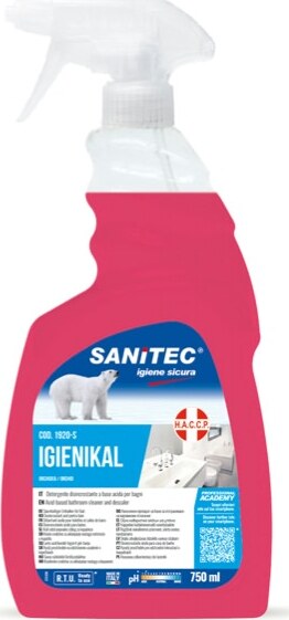 Anticalcare igienizzante Igienikal Orchidea - profumato - 750 ml - Sanitec Casa e cucina/Detergenti e prodotti per la pulizia/Detergenti per la casa/Detergenti multiuso Eurocartuccia - Pavullo, Commerciovirtuoso.it