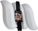 ANTIPASTIERA VASSOIO IN CERAMICA BIANCA 3 POSTI SCOMPARTI ANTIPASTO 37CM Casa e cucina/Stoviglie/Piatti ciotole e vassoi/Piatti per servire/Vassoi/Vassoi da portata Trade Shop italia - Napoli, Commerciovirtuoso.it