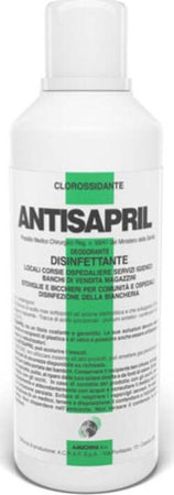 Antisapril disinfettante battericida - 1 L Casa e cucina/Detergenti e prodotti per la pulizia/Detergenti per la casa/Detergenti multiuso Eurocartuccia - Pavullo, Commerciovirtuoso.it