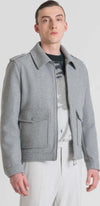 Antony Morato Cappotto Corto Uomo Regular Fit Ai24 Grigio Chiaro Giacca Casual Invernale Lana E Cashmere Moda/Uomo/Abbigliamento/Giacche e cappotti/Cappotti Kanal 32 - Santa Maria di Licodia, Commerciovirtuoso.it