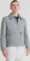 Antony Morato Cappotto Corto Uomo Regular Fit Ai24 Grigio Chiaro Giacca Casual Invernale Lana E Cashmere Moda/Uomo/Abbigliamento/Giacche e cappotti/Cappotti Kanal 32 - Santa Maria di Licodia, Commerciovirtuoso.it