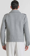 Antony Morato Cappotto Corto Uomo Regular Fit Ai24 Grigio Chiaro Giacca Casual Invernale Lana E Cashmere Moda/Uomo/Abbigliamento/Giacche e cappotti/Cappotti Kanal 32 - Santa Maria di Licodia, Commerciovirtuoso.it