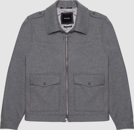 Antony Morato Cappotto Corto Uomo Regular Fit Ai24 Grigio Chiaro Giacca Casual Invernale Lana E Cashmere Moda/Uomo/Abbigliamento/Giacche e cappotti/Cappotti Kanal 32 - Santa Maria di Licodia, Commerciovirtuoso.it
