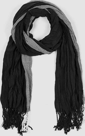 Sciarpa con lavorazione nero Antony Morato - Main Image