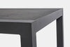 Tavolo Kledi piano in ceramica, struttura in alluminio per esterno da 120 x 70 cm
