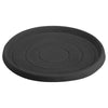 Sottovaso per vaso tondo in resina decorazione per fiori e piante Made in Italy
