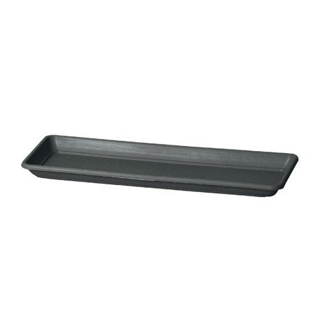 Sottovaso rettangolare "Sottocassetta Basic" per fiori e piante da esterno.