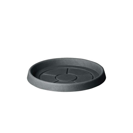Sottovaso ''Tondo Classic'' in plastica per vasi  da interno ed esterno