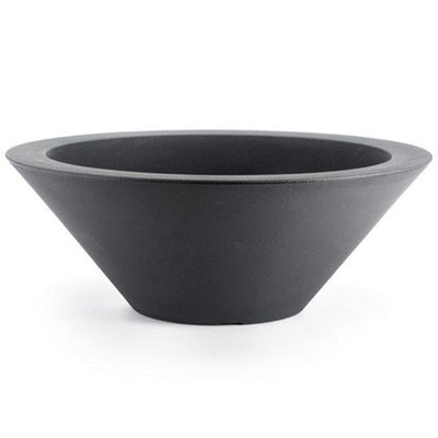 Vaso Moderno Ciotola Schio Essential in plastica da giardino per fiori e piante