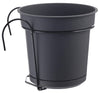 Vaso con Supporto in metallo per balcone Hydral per fiori e piante