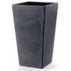 Vaso ''Essential Pasubio'' alto in plastica per fiori e piante da esterno e giardino