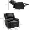 AOS57-Poltrona-Relax-Reclinabile-Tasche-Laterali,-100x89x100cm,-Nera