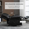 AOS57-Poltrona-Relax-Reclinabile-Tasche-Laterali,-100x89x100cm,-Nera