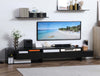 AOS62-NUOVO-SVENDITA-mobile-tv-parete-attrezzata-soggiorno-salotto-con-mensole-nero-1,80-metri-+-2-mensole