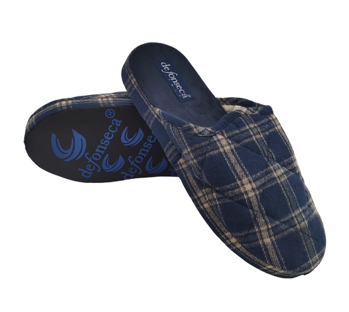 DeFonseca Ciabatte Uomo alla Milanese, Pantofole Invernali Chiuse da Casa, Lavabile e per Ospiti