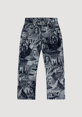 NO PROBLEMO Apocalypse Jacquard Bagi Jean da uomo