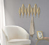 App/Abiti Long Leaf Cm 65X42,5X6 Casa e cucina/Arredamento/Ingresso/Appendiabiti a parete Led Mall Home - Napoli, Commerciovirtuoso.it