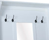 Appendiabiti-Attaccapanni-da-Terra-con-Specchio-Scarpiera-4-Ganci-Legno-80x40x170cm-Bianco-HU7831-226HU7