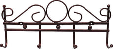 Appendiabiti Attaccapanni In Metallo Bronzato A Parete 4 Posti Ganci 30x12 Cm Casa, arredamento e bricolage > Arredamento > Attaccapanni Trade Shop italia - Napoli, Commerciovirtuoso.it