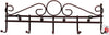 Appendiabiti-Attaccapanni-In-Metallo-Bronzato-A-Parete-5-Posti-Ganci-39x12-Cm
