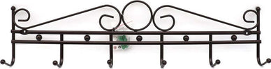 Appendiabiti Attaccapanni In Metallo Bronzato A Parete 6 Posti Ganci 11,5x48 Cm Casa, arredamento e bricolage > Arredamento > Attaccapanni Trade Shop italia - Napoli, Commerciovirtuoso.it