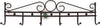Appendiabiti-Attaccapanni-In-Metallo-Bronzato-A-Parete-6-Posti-Ganci-11,5x48-Cm
