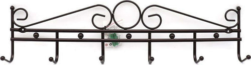 Appendiabiti Attaccapanni In Metallo Bronzato A Parete 6 Posti Ganci 48x12 Cm Casa, arredamento e bricolage > Arredamento > Attaccapanni Trade Shop italia - Napoli, Commerciovirtuoso.it