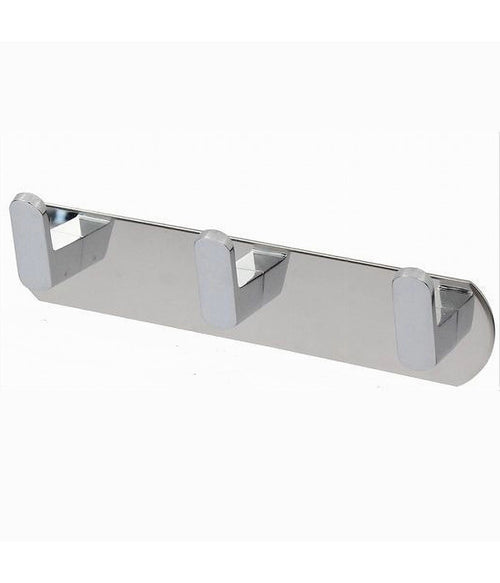 Appendiabiti Con 3 Ganci Appendino Asciugamano Bagno Casa Cucina Cromato 59732