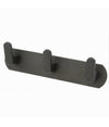 Appendiabiti Con 3 Ganci Appendino Portasciugamano Bagno Casa Cucina Nero 59737
