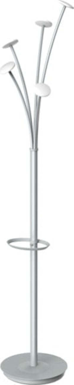 Appendiabiti con portaombrelli - 5 posti - 187x38 cm - bianco - Alba Casa e cucina/Arredamento/Ingresso/Appendiabiti Eurocartuccia - Pavullo, Commerciovirtuoso.it