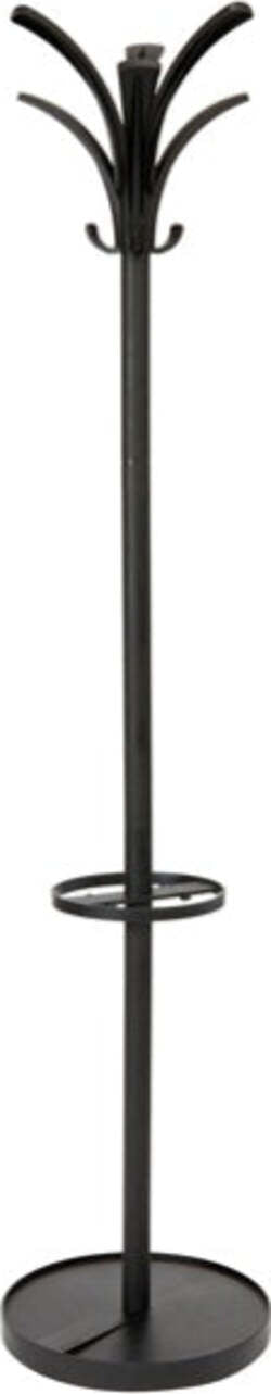 Appendiabiti con portaombrelli - 6 posti - 175x38 cm - nero - Alba Casa e cucina/Arredamento/Ingresso/Appendiabiti Eurocartuccia - Pavullo, Commerciovirtuoso.it