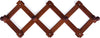 Appendiabiti da parete estensibile in legno con pomoli tondi Casa e cucina/Arredamento/Ingresso/Appendiabiti Decor Space - Altamura, Commerciovirtuoso.it