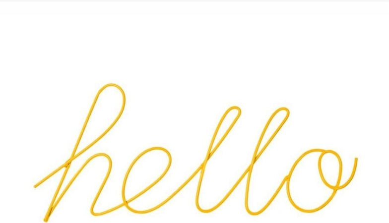 Appendiabiti da parete giallo hello Casa e cucina/Organizzazione interni/Ganci e appenditutto/Ganci appendi cappotto Led Mall Home - Napoli, Commerciovirtuoso.it
