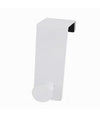 Appendiabiti Da Porta Con 1 Gancio 4x11.5cm Bianco Per Asciugamani Vestiti 87778