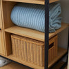 Appendiabiti-in-Acciaio-e-Legno-Stile-Industriale-con-Scarpiera-e-Ripiani,-80x40x180cm-KI6850-262V00NDKI6