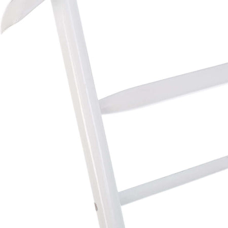 Appendiabiti Indossatore legno Pioppo Bianco Servo Muto Porta Abiti 48x36x107cm