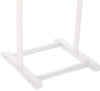 Appendiabiti Indossatore legno Pioppo Bianco Servo Muto Porta Abiti 48x36x107cm